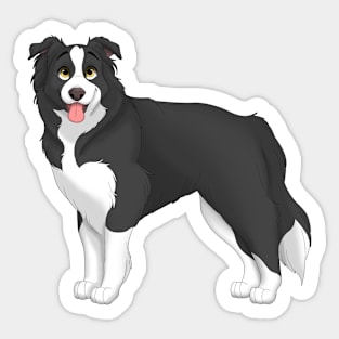 Border Collie Dog Sticker